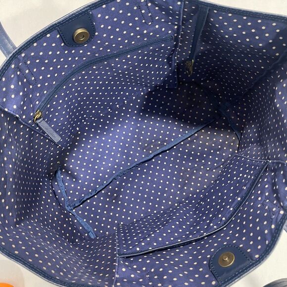 ~ Rare Cath Kidston XL Overnight Floral Coated Bag 2 Handle Snap Lined Pockets - Picture 10 of 16